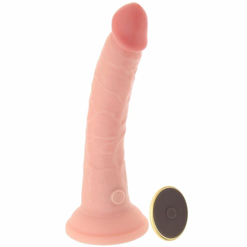 Vibrators | King Cock 7 Inch Dual Density Silicone Vibe In Light Dildos Dildos