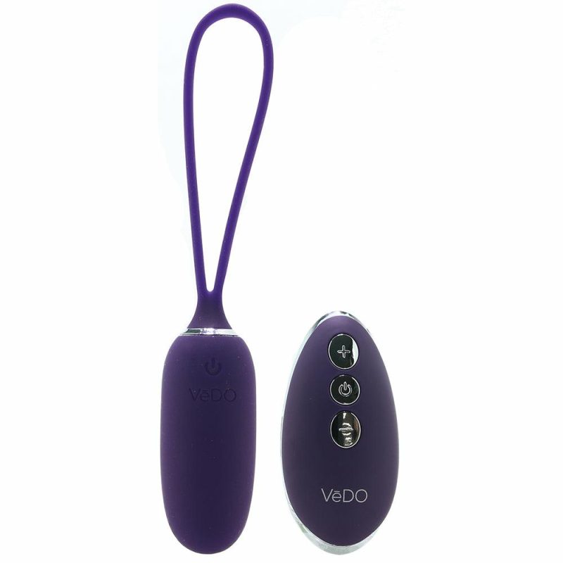 Vibrators | Kiwi Rechargeable Insertable Vibe In Deep Purple Vibrators Purple