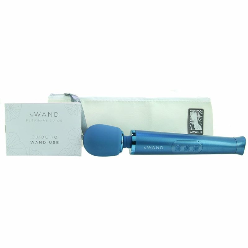 Vibrators | Le Wand Petite Massager In Blue Vibrators Blue