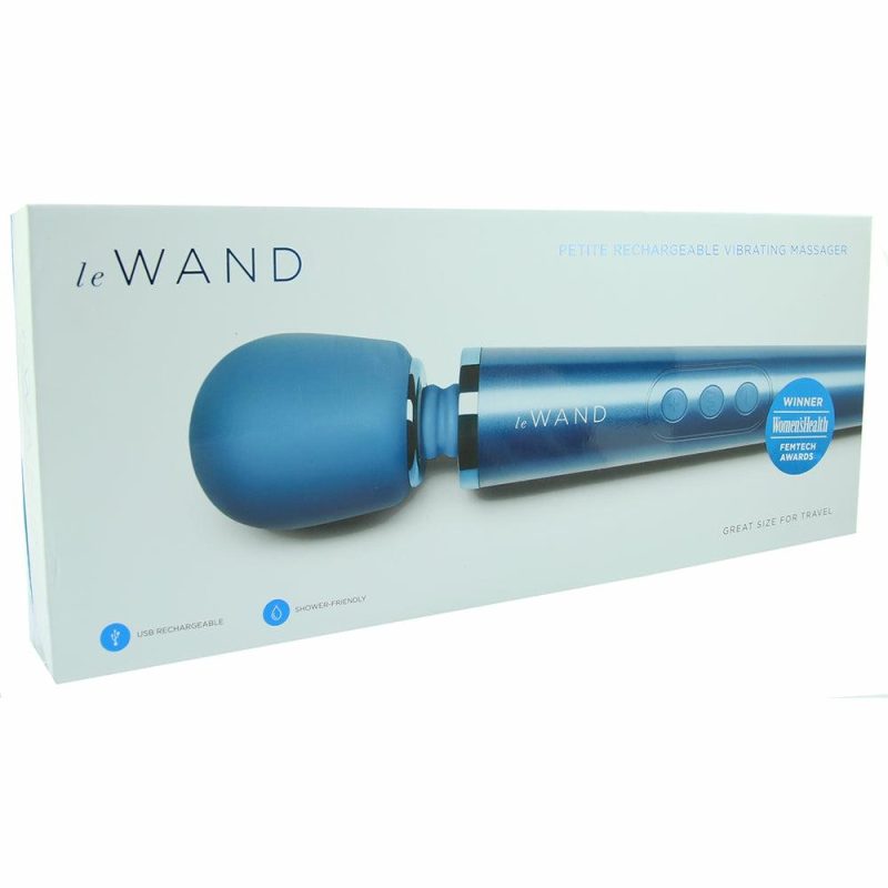 Vibrators | Le Wand Petite Massager In Blue Vibrators Blue