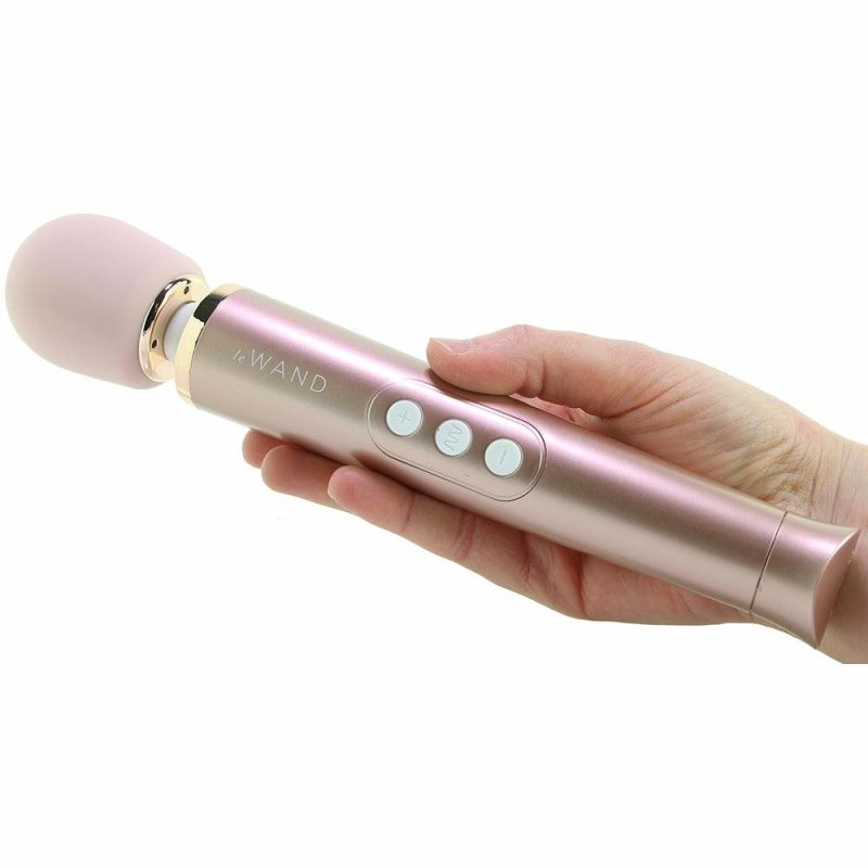 Vibrators | Le Wand Petite Massager In Rose Gold Vibrators Gold, Pink