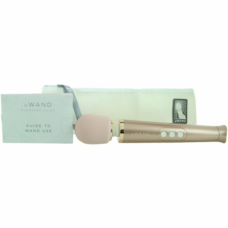 Vibrators | Le Wand Petite Massager In Rose Gold Vibrators Gold, Pink