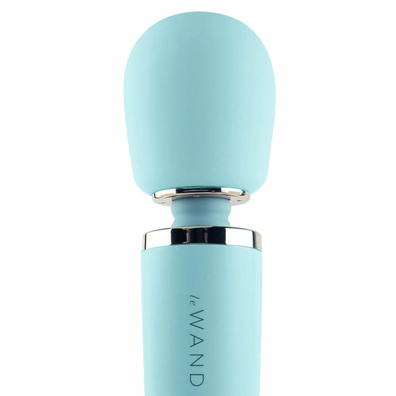 Vibrators | Le Wand Plug-In Massager In Sky Blue Vibrators Blue