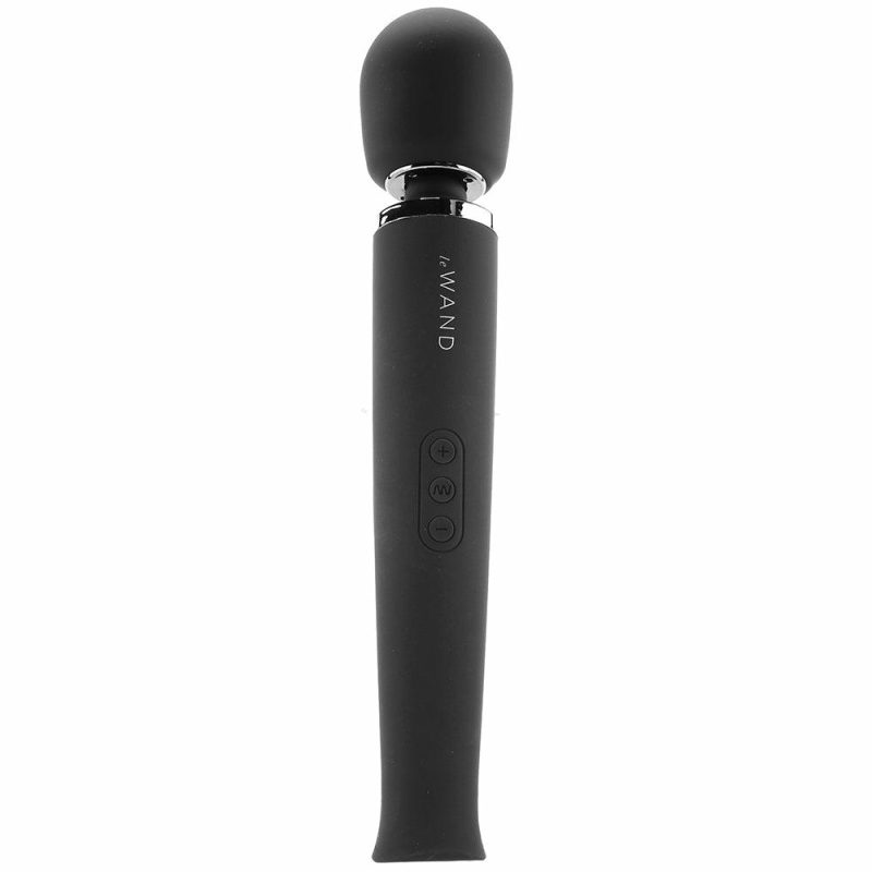 Vibrators | Le Wand Rechargeable Massager In Black Vibrators Black