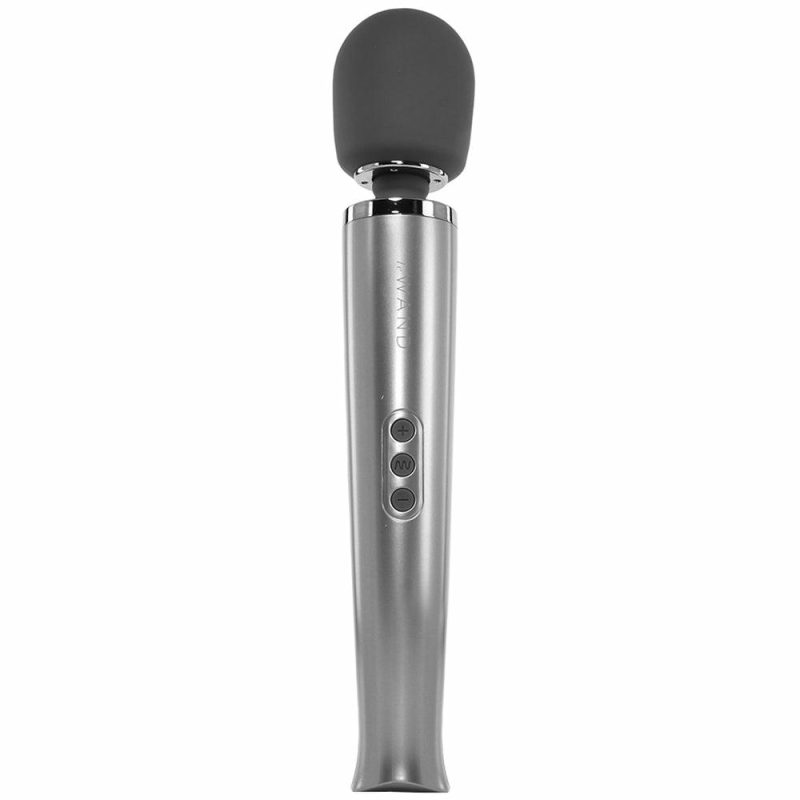 Vibrators | Le Wand Rechargeable Massager In Slate Vibrators Gray