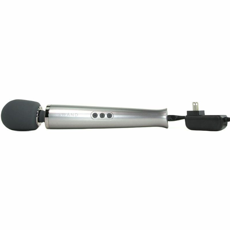 Vibrators | Le Wand Rechargeable Massager In Slate Vibrators Gray