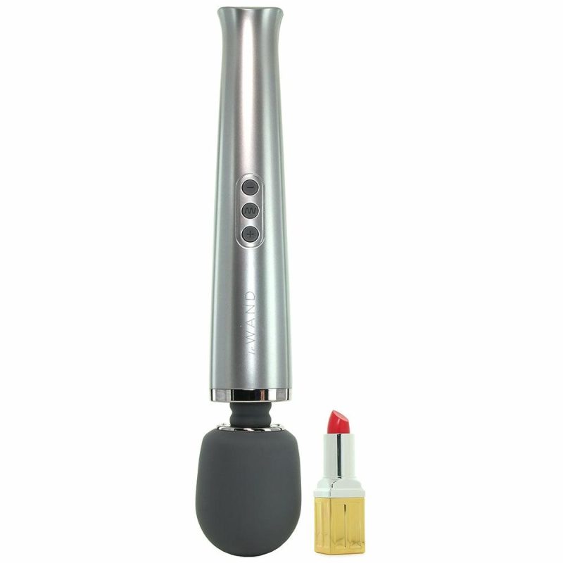 Vibrators | Le Wand Rechargeable Massager In Slate Vibrators Gray