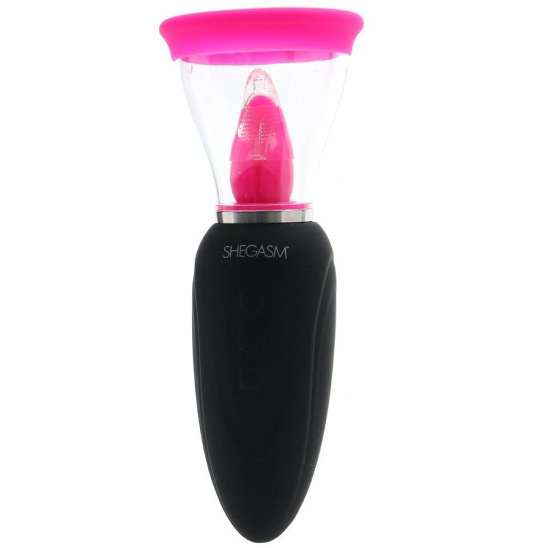 Vibrators | Lickgasm Mini Licking And Sucking Stimulator Vibrators Pink