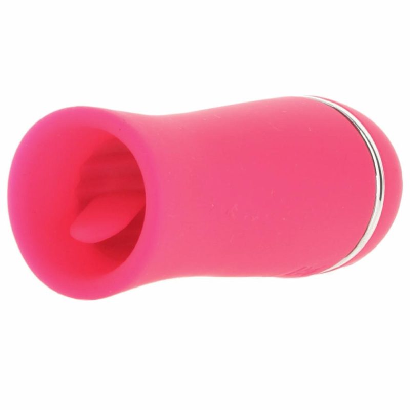 Vibrators | Liki Flickering Tongue Mini Vibe In Foxy Pink Vibrators Pink