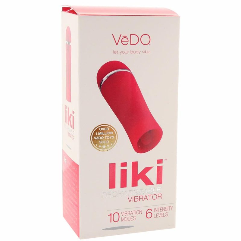 Vibrators | Liki Flickering Tongue Mini Vibe In Foxy Pink Vibrators Pink