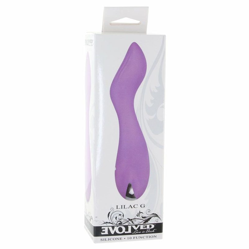 Vibrators | Lilac G Silicone Mini Vibe Vibrators Evolved Novelties