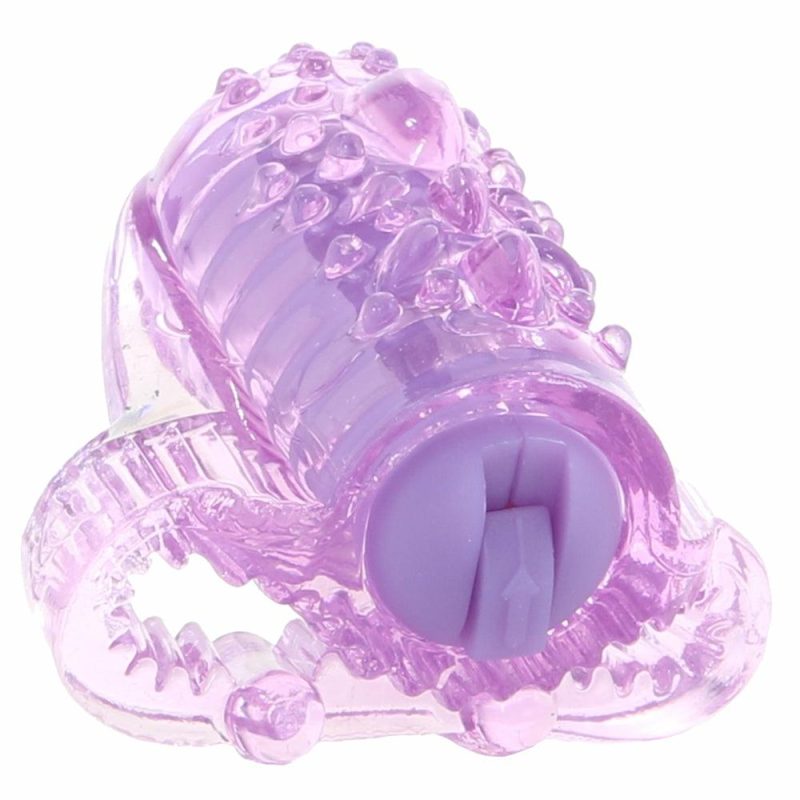 Vibrators | Lingo Vibrating Tongue Ring In Purple Vibrators Purple