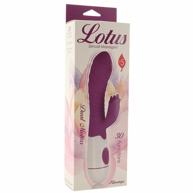 Vibrators | Lotus Sensual Massagers Rabbit Vibe #5 Vibrators Nasstoys