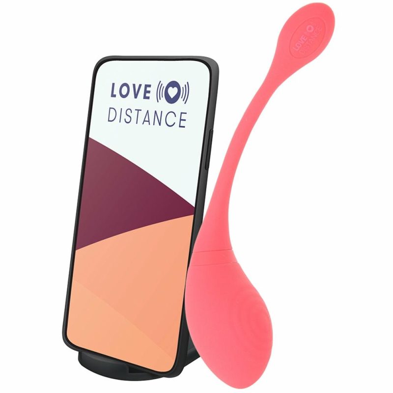 Vibrators | Love Distance Range App Controlled Love Egg Vibe Vibrators Orange