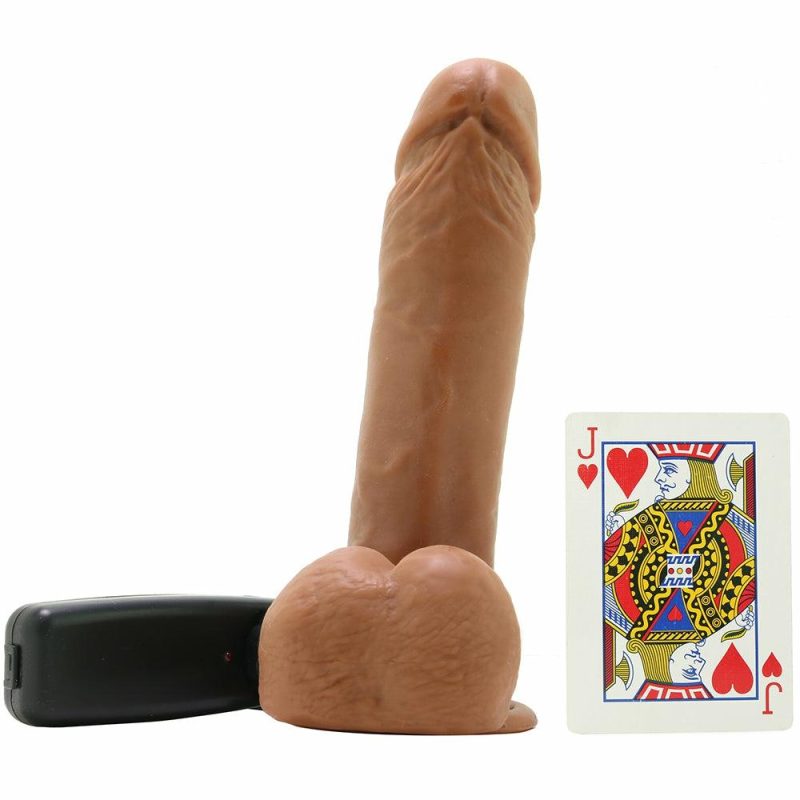 Vibrators | Loverboy Soccer Champ 8 Inch Vibrating Dildo Dildos Beige