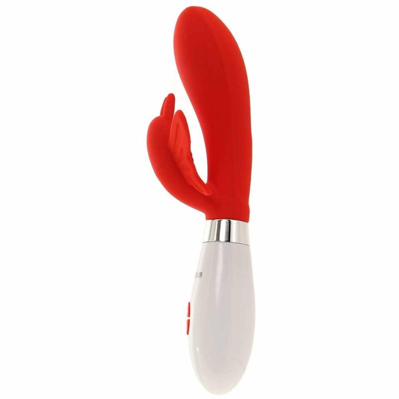 Vibrators | Luminous Alexios Rabbit Vibe In Red Vibrators Red