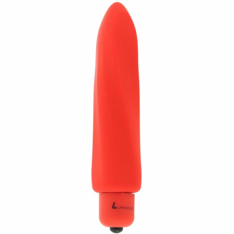 Vibrators | Luminous Myra Silicone Bullet Vibe In Red Vibrators Red