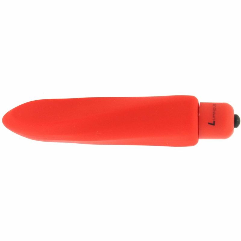 Vibrators | Luminous Myra Silicone Bullet Vibe In Red Vibrators Red