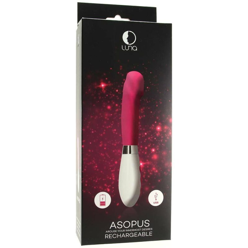 Vibrators | Luna Asopus Rechargeable Vibe In Pink Vibrators Pink