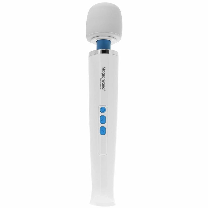 Vibrators | Magic Wand Rechargeable Vibrators Blue, White