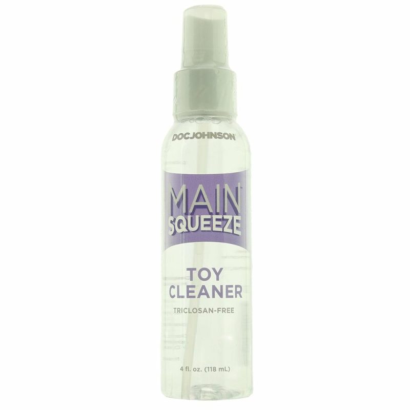 Vibrators | Main Squeeze Cleaner 4Oz/118Ml Lube Doc Johnson