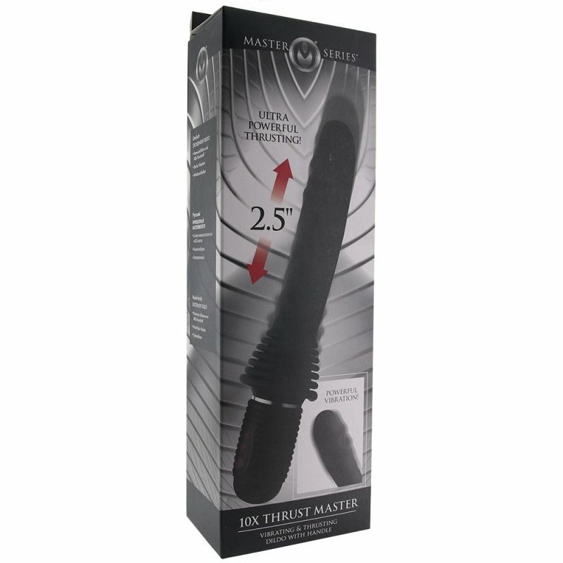 Vibrators | Master Series Thrust Master Vibe Vibrators Black