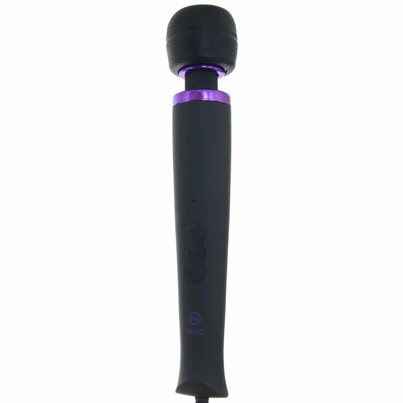 Vibrators | Merci Power Wand Vibrators Black