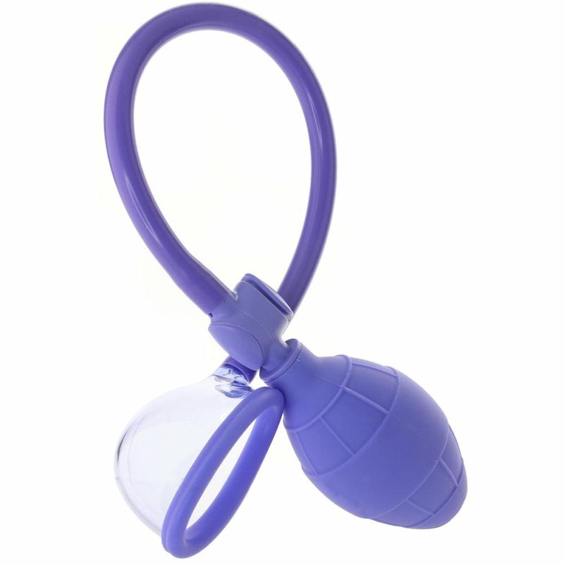 Vibrators | Mini Silicone Clitoral Pump In Purple Vibrators CalExotics