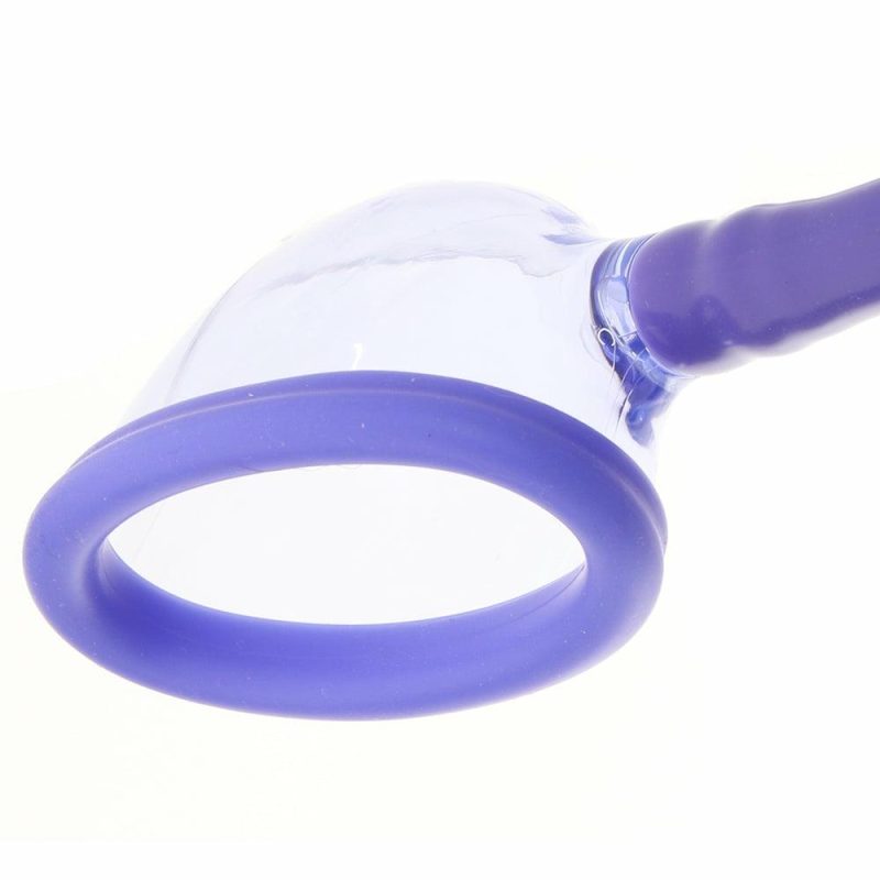 Vibrators | Mini Silicone Clitoral Pump In Purple Vibrators CalExotics