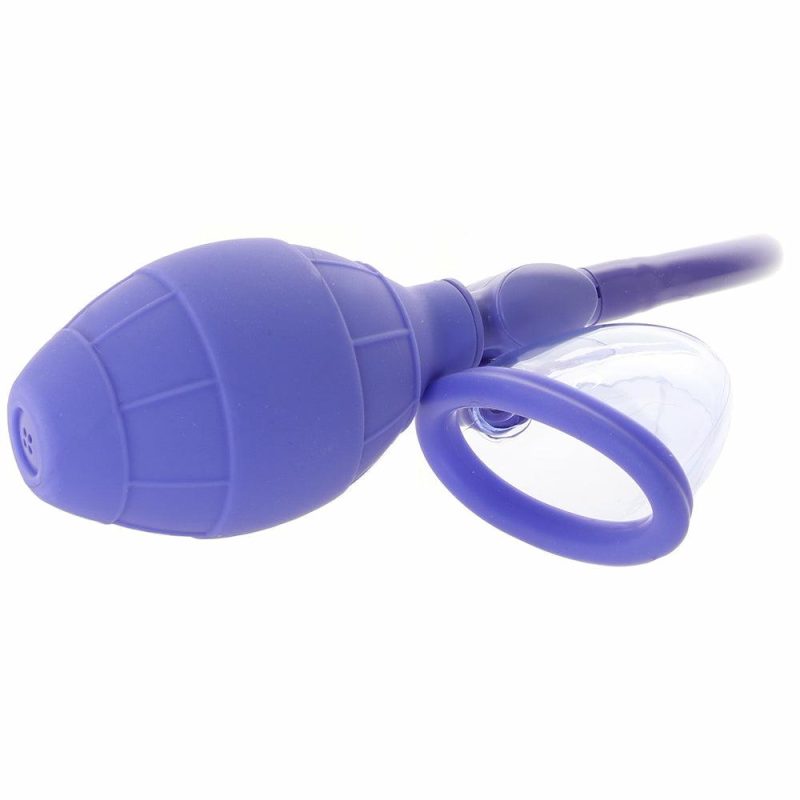 Vibrators | Mini Silicone Clitoral Pump In Purple Vibrators CalExotics