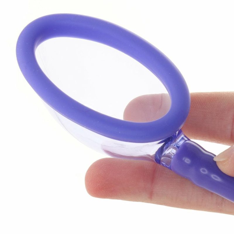 Vibrators | Mini Silicone Clitoral Pump In Purple Vibrators CalExotics