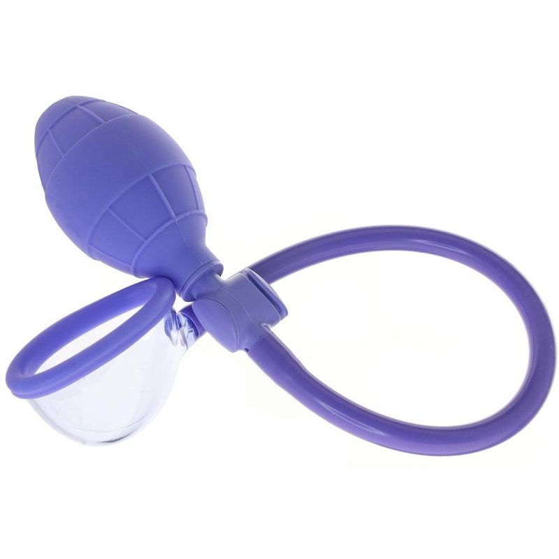 Vibrators | Mini Silicone Clitoral Pump In Purple Vibrators CalExotics