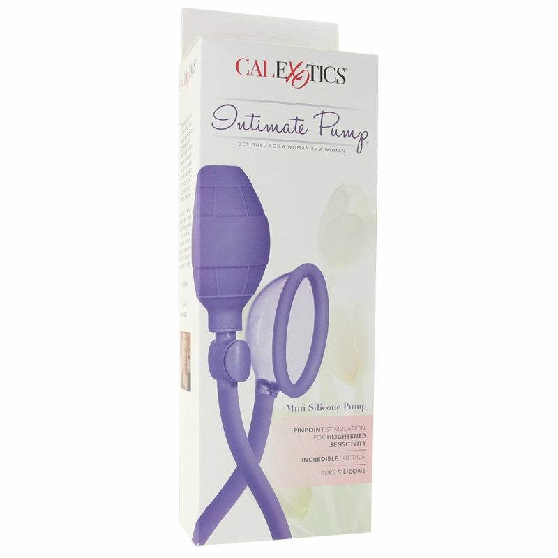 Vibrators | Mini Silicone Clitoral Pump In Purple Vibrators CalExotics