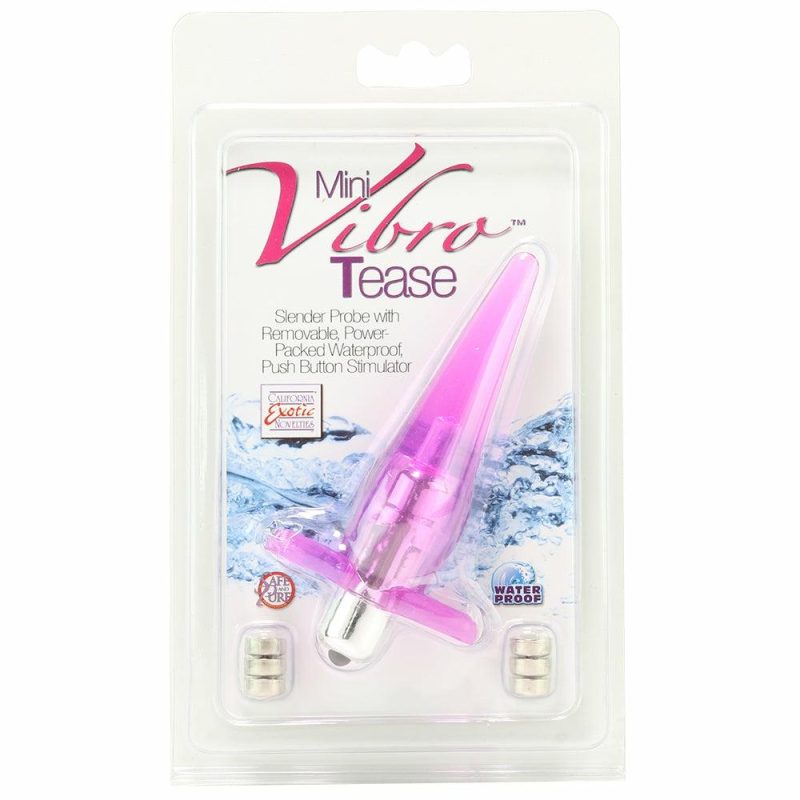 Vibrators | Mini Vibro Tease Anal Probe In Pink Anal Sex Toys Anal Sex Toys