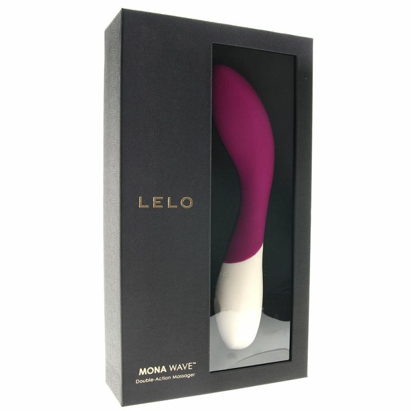 Vibrators | Mona Wave G-Spot Vibe In Deep Rose Vibrators Lelo