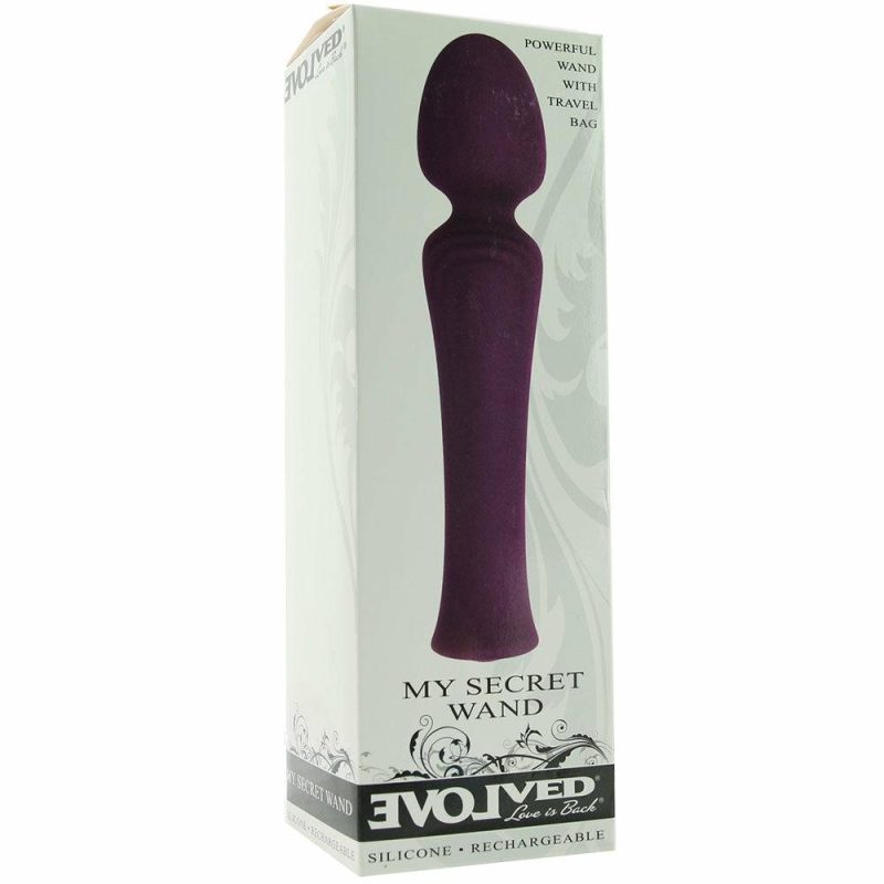 Vibrators | My Secret Wand Vibe In Purple Vibrators Evolved Novelties