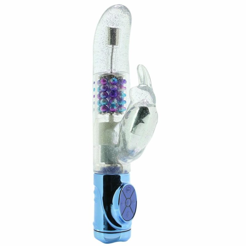 Vibrators | Naughty Bits Party In My Pants Jack Rabbit Vibe Vibrators Blue, Purple, Silver