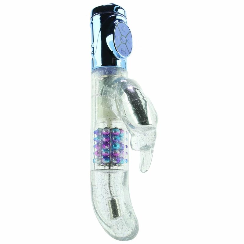 Vibrators | Naughty Bits Party In My Pants Jack Rabbit Vibe Vibrators Blue, Purple, Silver