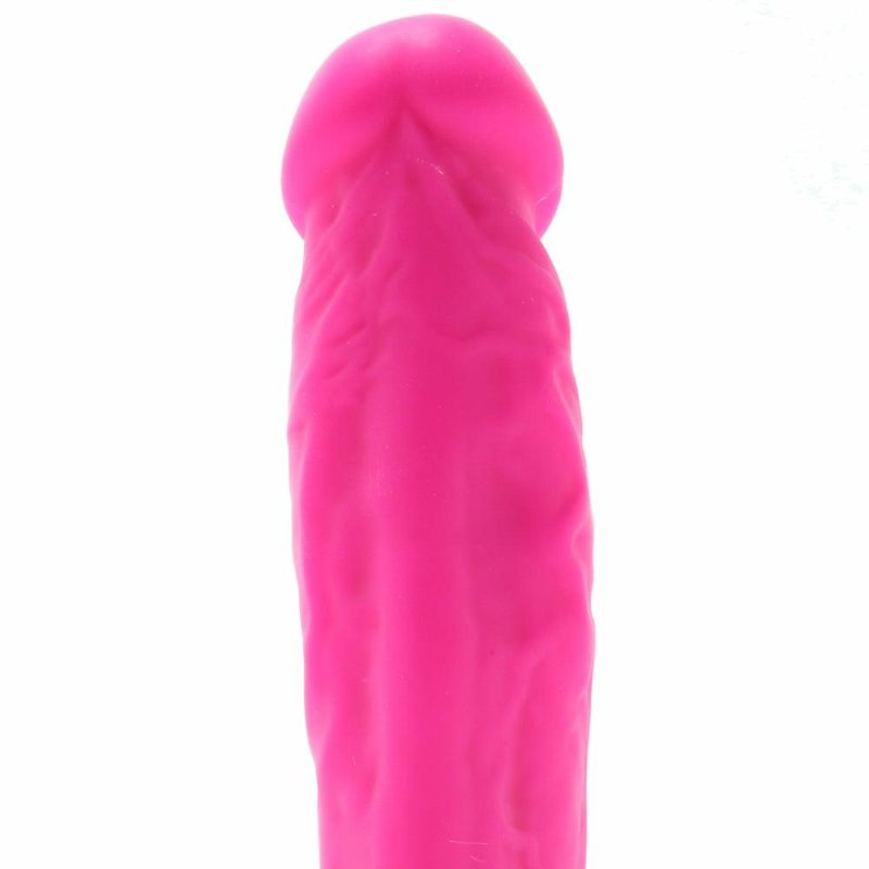 Vibrators | Neon Silicone Wall Banger Vibe In Pink Vibrators Pink