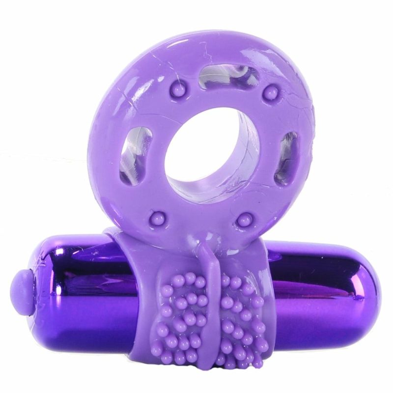 Vibrators | Neon Vibrating Couples Kit In Purple Vibrators Pipedream