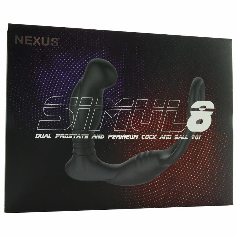 Vibrators | Nexus Simul8 Dual Cock And Ball Vibe Anal Sex Toys Anal Sex Toys