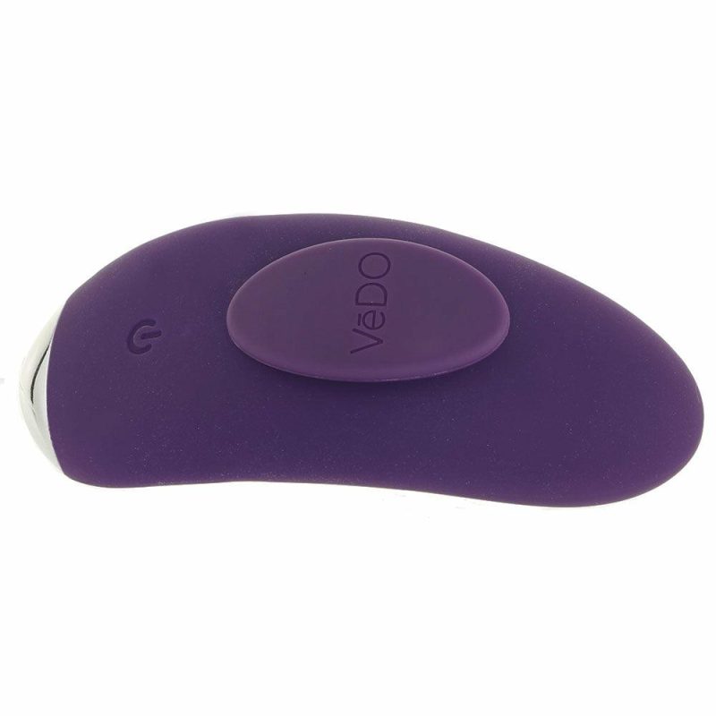 Vibrators | Niki Rechargeable Magnetic Panty Vibe In Deep Purple Vibrators Purple