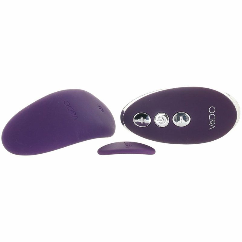 Vibrators | Niki Rechargeable Magnetic Panty Vibe In Deep Purple Vibrators Purple