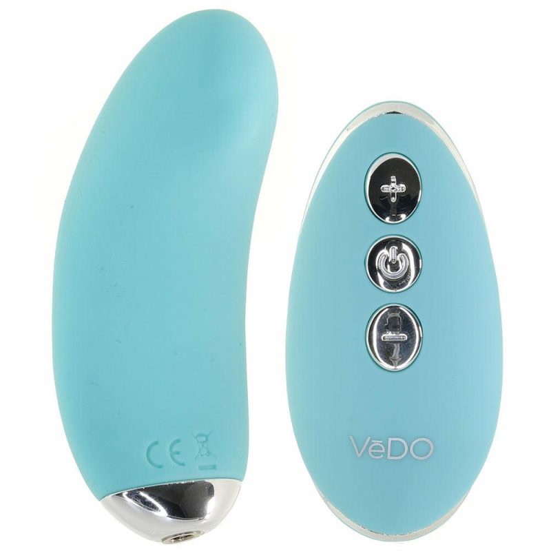 Vibrators | Niki Rechargeable Magnetic Panty Vibe In Turquoise Vibrators Savvy