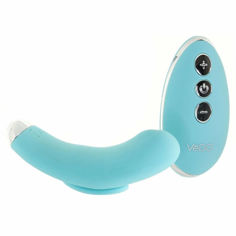 Vibrators | Niki Rechargeable Magnetic Panty Vibe In Turquoise Vibrators Savvy