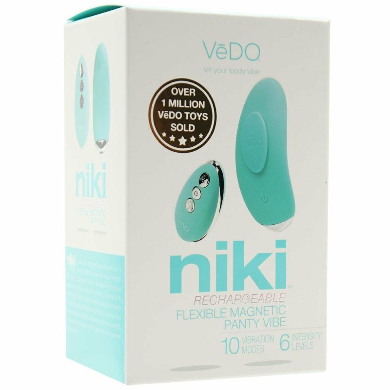 Vibrators | Niki Rechargeable Magnetic Panty Vibe In Turquoise Vibrators Savvy