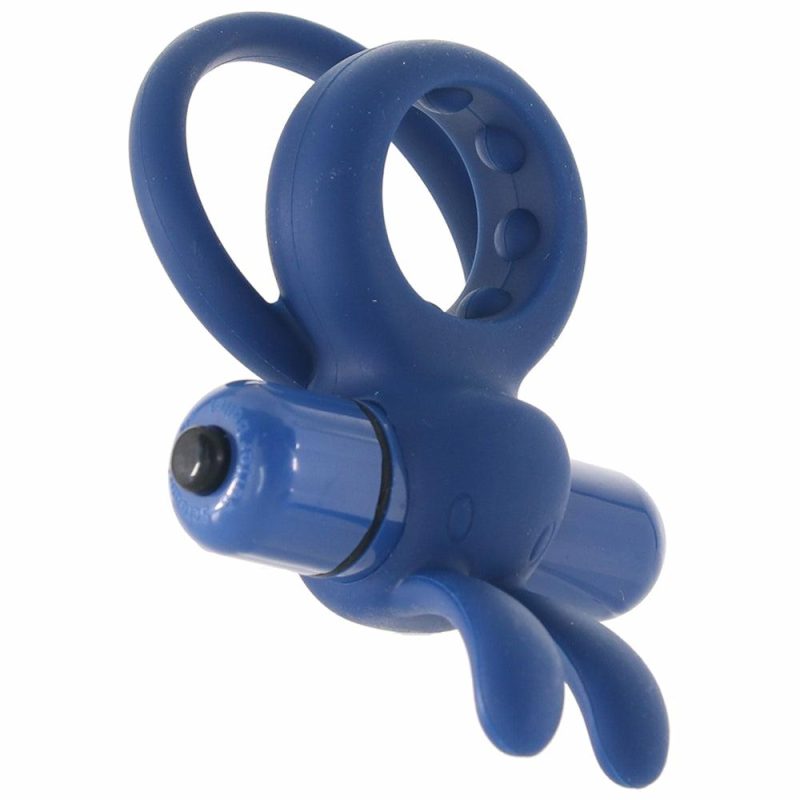 Vibrators | O Hare Treble Vibrating Rabbit Ring In Blueberry Vibrators Screaming O