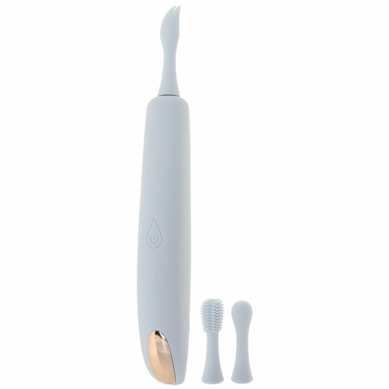 Vibrators | Oceana Sonic Wand Vibe In White Vibrators Blue