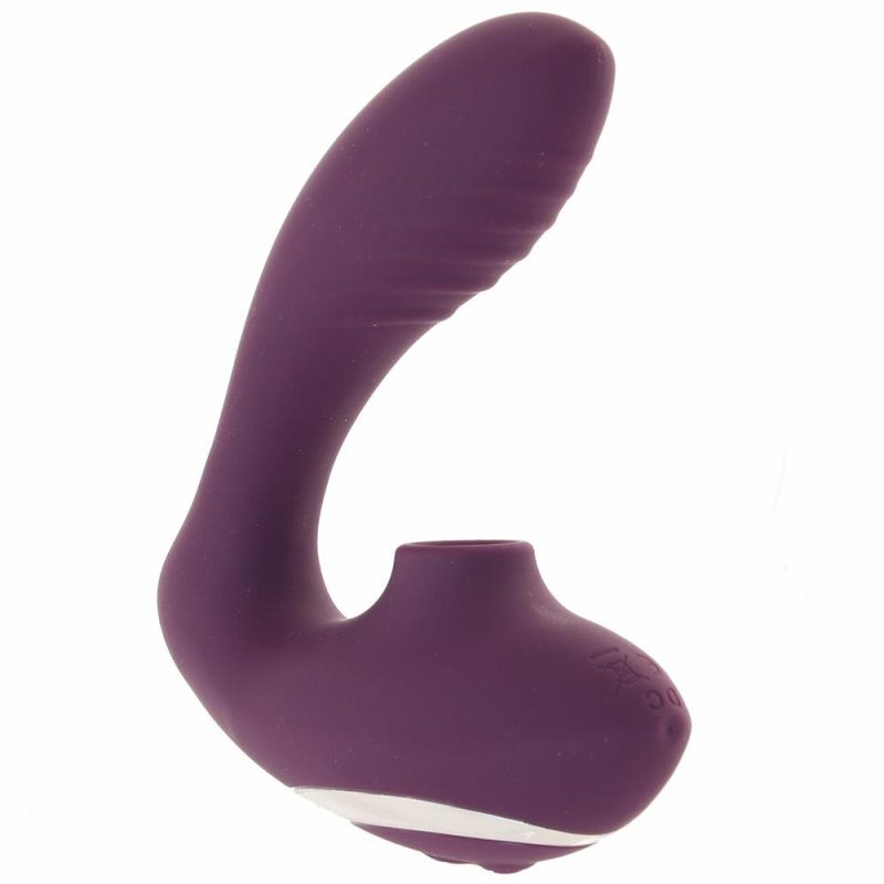 Vibrators | Omg Vibra G Pulse Clitoral Air Massager In Purple Vibrators Deeva