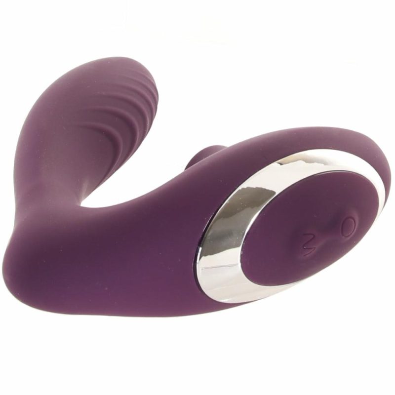 Vibrators | Omg Vibra G Pulse Clitoral Air Massager In Purple Vibrators Deeva